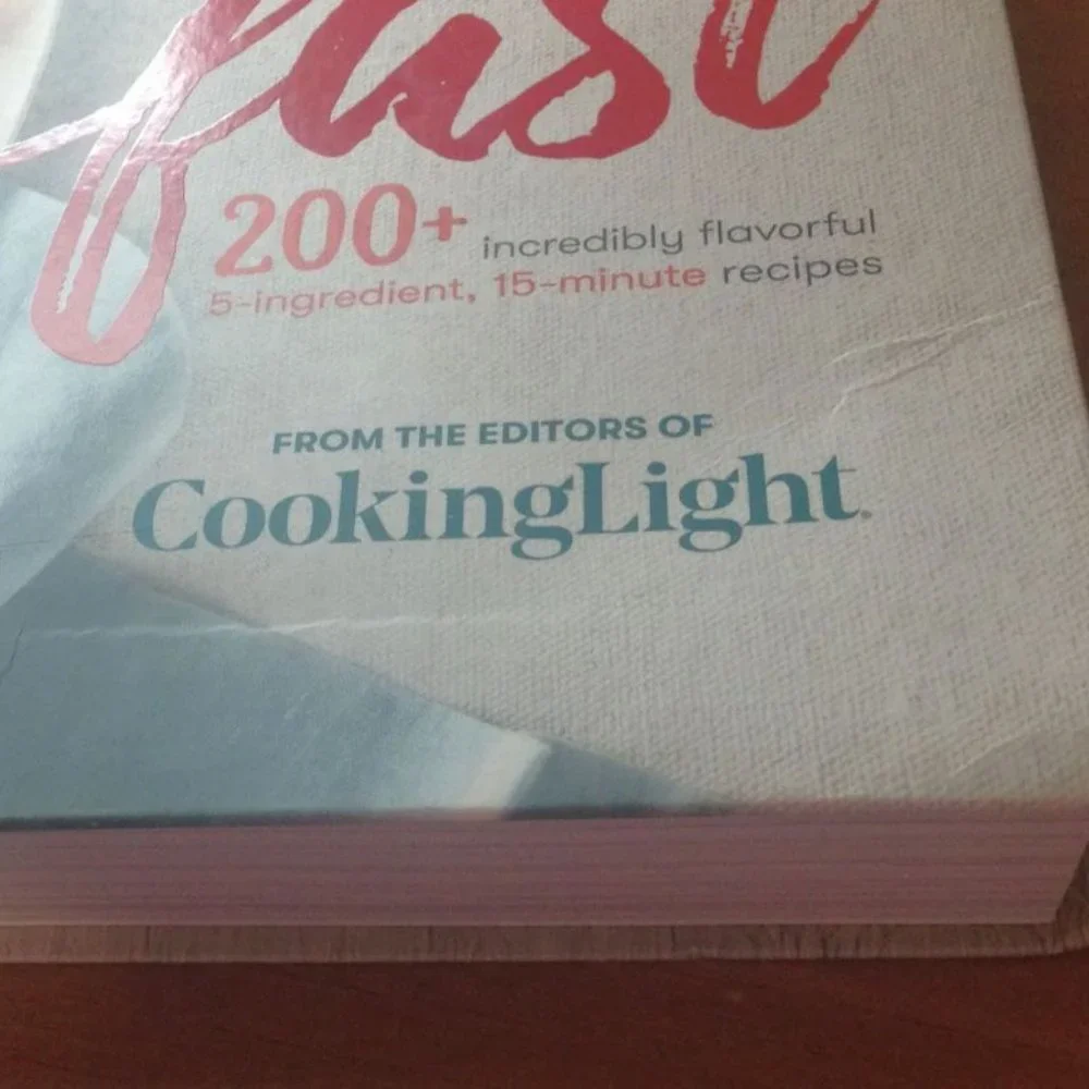 Time Saving Recipes, Fresh Food Fast, Cooking Light Cookbook
